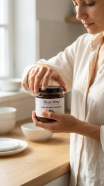 Organik Chia Tohumlu Erik Reçeli 300gr - Görsel 2