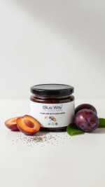 Organik Chia Tohumlu Erik Reçeli 300gr - Görsel 3